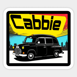 Cabbie Sticker